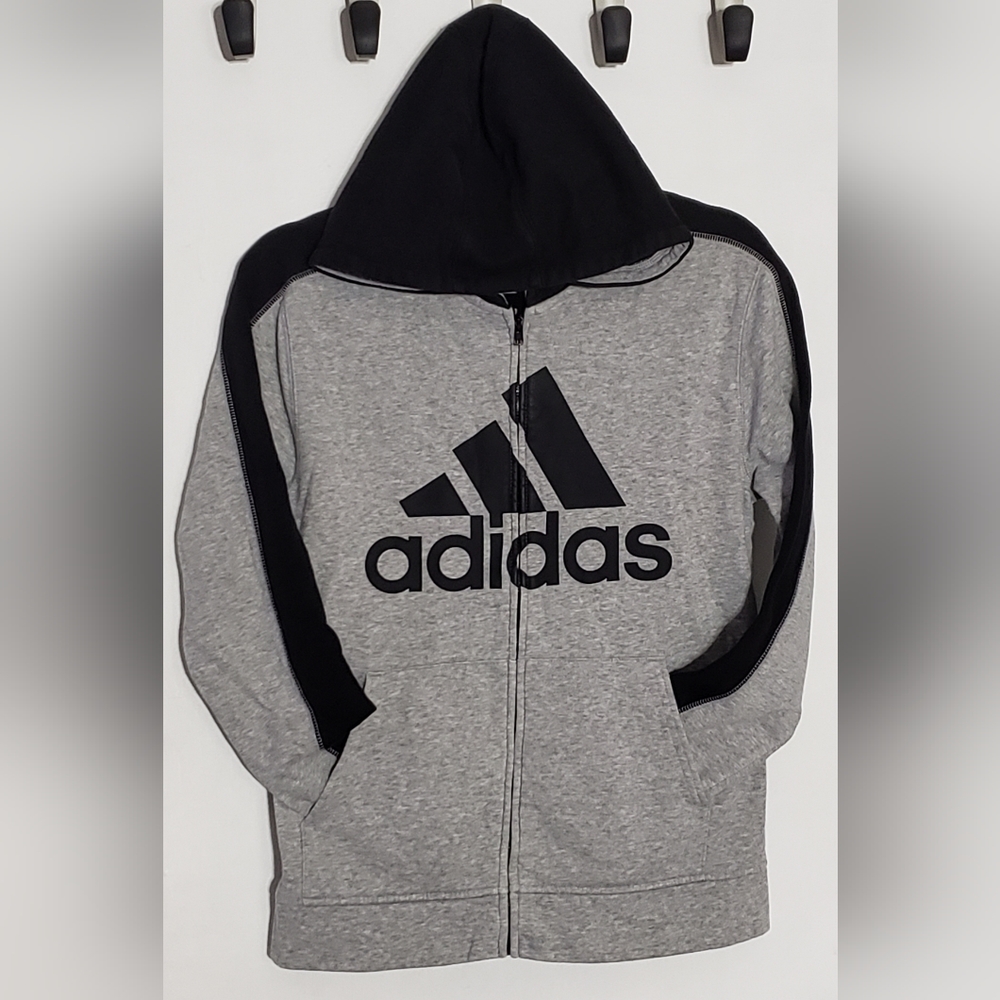 Adidas Boys zip up Jacket/Hoodie